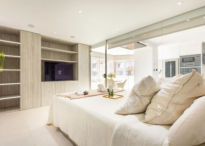 Lägenhet Luxury Beachfront Suite Palmeras For 2 - Happy Rentals *